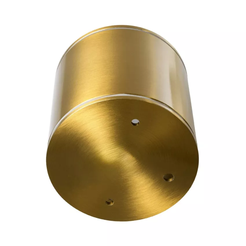 kelvo® MARETTI  Φωτιστικό Downlight Σποτ για Λάμπα MR16 με Ντουί GU10 AC 220-240V Αδιάβροχο IP65 - Χρυσό Πλατίνα - Μ9 x Π9 x Υ9cm