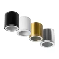 kelvo® MARETTI  Φωτιστικό Downlight Σποτ για Λάμπα MR16 με Ντουί GU10 AC 220-240V Αδιάβροχο IP65 - Χρυσό Πλατίνα - Μ9 x Π9 x Υ9cm