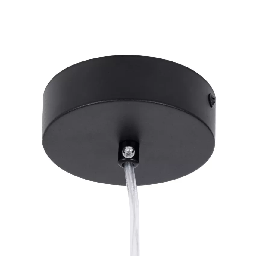 kelvo® CANAL  Κρεμαστό Φωτιστικό Οροφής LED 7W 700lm 36° AC 220-240V IP20 Θερμό Λευκό 2700K - Bridgelux COB Chip & TÜV SÜD Driver - Μαύρο Ματ - Μ4 x Π4 x Υ80cm