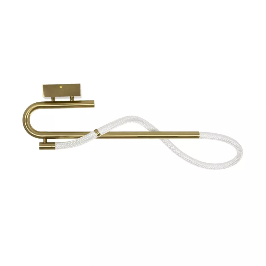 kelvo® GLOW  Φωτιστικό Οροφής LED 18W 1800lm 360° AC 220-240V IP20 Ρυθμιζόμενο Λευκό CCT με On/Off 2700K/4500K/6000K - Lumileds SMD Chip - Χρυσό Πλατίνα - Μ65 x Π30 x Υ30cm