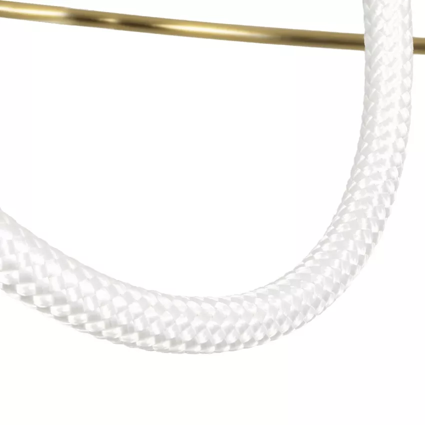 kelvo® GLOW  Φωτιστικό Οροφής LED 89W 8900lm 360° AC 220-240V IP20 Ρυθμιζόμενο Λευκό CCT με Χειριστήριο από 2700K έως 6000K Dimmable - Lumileds SMD Chip - Χρυσό Πλατίνα - Μ150 x Π150 x Υ30cm