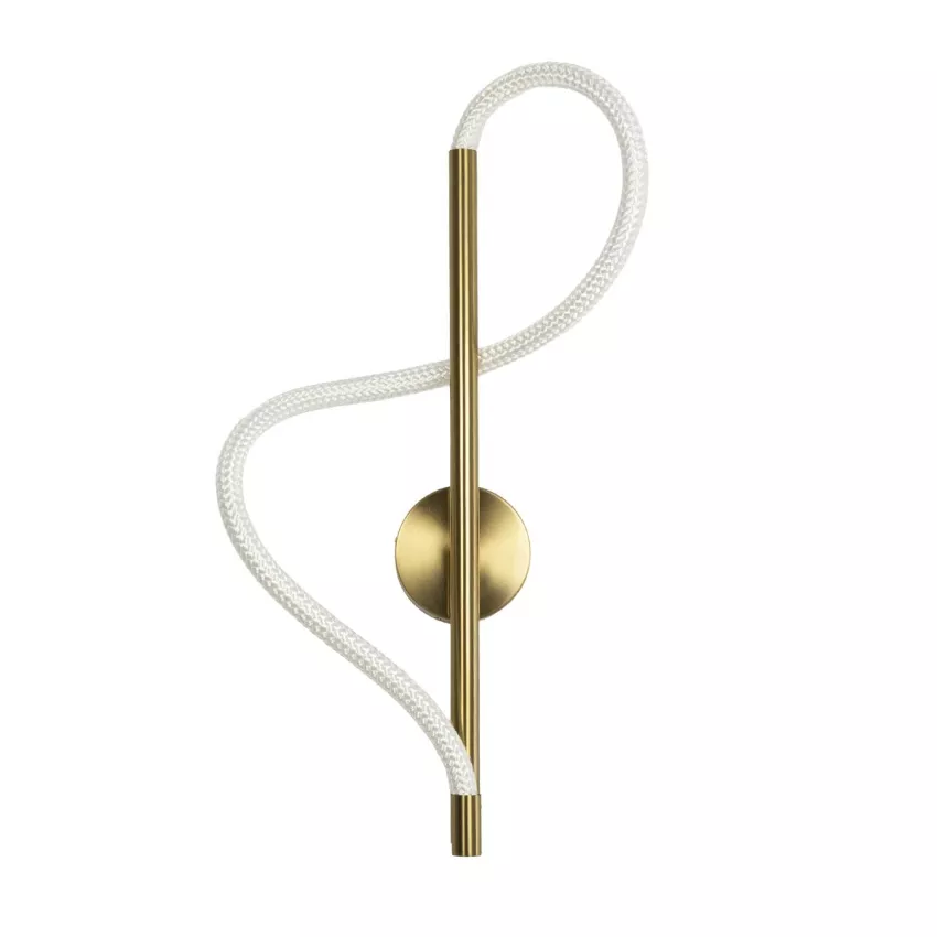 kelvo® GLOW  Φωτιστικό Τοίχου / Απλίκα LED 24W 2400lm 360° AC 220-240V IP20 Ρυθμιζόμενο Λευκό CCT με On/Off 2700K/4500K/6000K - Lumileds SMD Chip - Χρυσό Πλατίνα - Μ30 x Π15 x Υ70cm