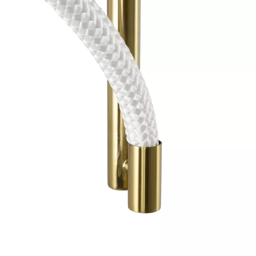 kelvo® GLOW  Φωτιστικό Τοίχου / Απλίκα LED 24W 2400lm 360° AC 220-240V IP20 Ρυθμιζόμενο Λευκό CCT με On/Off 2700K/4500K/6000K - Lumileds SMD Chip - Χρυσό Πλατίνα - Μ30 x Π15 x Υ70cm