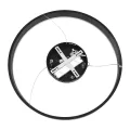 kelvo® VENOM  Κρεμαστό Φωτιστικό Οροφής LED 45W 4500lm 120° AC 220-240V IP20 Ρυθμιζόμενο Λευκό CCT με Χειριστήριο από 2700K έως 6000K Dimmable - Lumileds SMD Chip - Μαύρο Ματ - Μ60 x Π60 x Υ6.5cm