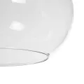 GLOBOSTAR® BALU  Μοντέρνο Κρεμαστό Φωτιστικό Οροφής με Ντουί 1 x E27 AC 220-240V IP20 - Διάφανο - Μ20 x Π20 x Υ42cm