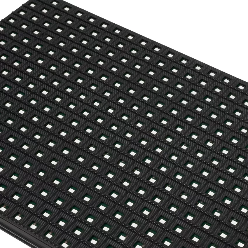 GLOBOSTAR® MODULCO  Module Πλακίδιο Κυλιόμενης Ψηφιακής Επιγραφής/Οθόνης 32x16cm P10 LED 40W Nits ≥5500cd/㎡ DC 5V Αδιάβροχο IP65 Κόκκινο - Μ32 x Π16 x Υ1.5cm