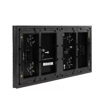 GLOBOSTAR® MODULCO  Module Πλακίδιο Κυλιόμενης Ψηφιακής Επιγραφής/Οθόνης 32x16cm P10 LED 40W Nits ≥5500cd/㎡ DC 5V Αδιάβροχο IP65 RGB - Μ32 x Π16 x Υ1.8cm