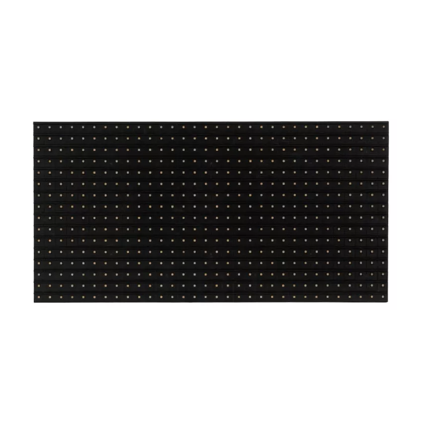 GLOBOSTAR® MODULCO  Module Πλακίδιο Κυλιόμενης Ψηφιακής Επιγραφής/Οθόνης 32x16cm P10 LED 40W Nits ≥5500cd/㎡ DC 5V Αδιάβροχο IP65 RGB - Μ32 x Π16 x Υ1.8cm