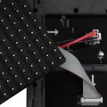 GLOBOSTAR® MODULCO  Module Πλακίδιο Κυλιόμενης Ψηφιακής Επιγραφής/Οθόνης 32x16cm P10 LED 40W Nits ≥5500cd/㎡ DC 5V Αδιάβροχο IP65 RGB - Μ32 x Π16 x Υ1.8cm
