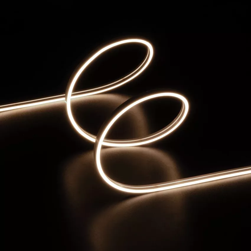 kelvo® NEONPRO  Ταινία Neon Flex LED 10W/m 1250lm/m 120° DC 24V Αδιάβροχο IP65 120 x SMD2835 Chip/m Φυσικό Λευκό 4500K Dimmable - Lumileds SMD Chip - Μ100 x Π0.6 x Υ1.2cm