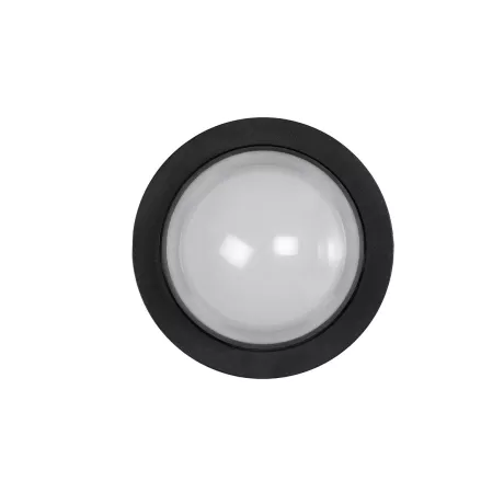 kelvo® NEXA  Φωτιστικό Τοίχου / Απλίκα LED 6W 600lm 180° AC 220-240V Αδιάβροχο IP65 Θερμό Λευκό 2700K - Sanan SMD Chip & TÜV SÜD Driver - Μαύρο Ματ - Μ11 x Π8.5 x Υ11cm