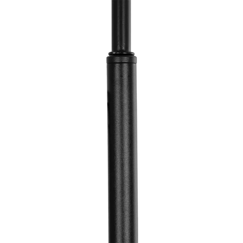 GLOBOSTAR® SNAKE  Μοντέρνο Επιδαπέδιο Φωτιστικό με Ντουί 1 x E27 AC 220-240V IP20 - Μαύρο - Μ40 x Π25 x Υ153cm