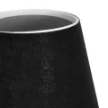 GLOBOSTAR® GLOSSY  Μοντέρνο Επιτραπέζιο Φωτιστικό Πορτατίφ με Ντουί 1 x E14 AC 220-240V IP20 - Χρυσό & Μαύρο - Μ14 x Π14 x Υ36cm