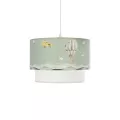 GLOBOSTAR® BALLON  Παιδικό Κρεμαστό Φωτιστικό Οροφής με Ντουί 1 x E27 AC 220-240V IP20 - Πολύχρωμο - Μ30 x Π30 x Υ20cm