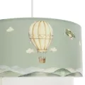 GLOBOSTAR® BALLON  Παιδικό Κρεμαστό Φωτιστικό Οροφής με Ντουί 1 x E27 AC 220-240V IP20 - Πολύχρωμο - Μ30 x Π30 x Υ20cm