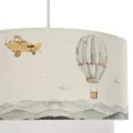 GLOBOSTAR® BALLON  Παιδικό Κρεμαστό Φωτιστικό Οροφής με Ντουί 1 x E27 AC 220-240V IP20 - Πολύχρωμο - Μ30 x Π30 x Υ20cm