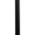 GLOBOSTAR® SNAKE  Μοντέρνο Επιδαπέδιο Φωτιστικό με Ντουί 1 x E27 AC 220-240V IP20 - Μαύρο - Μ52 x Π25 x Υ154cm
