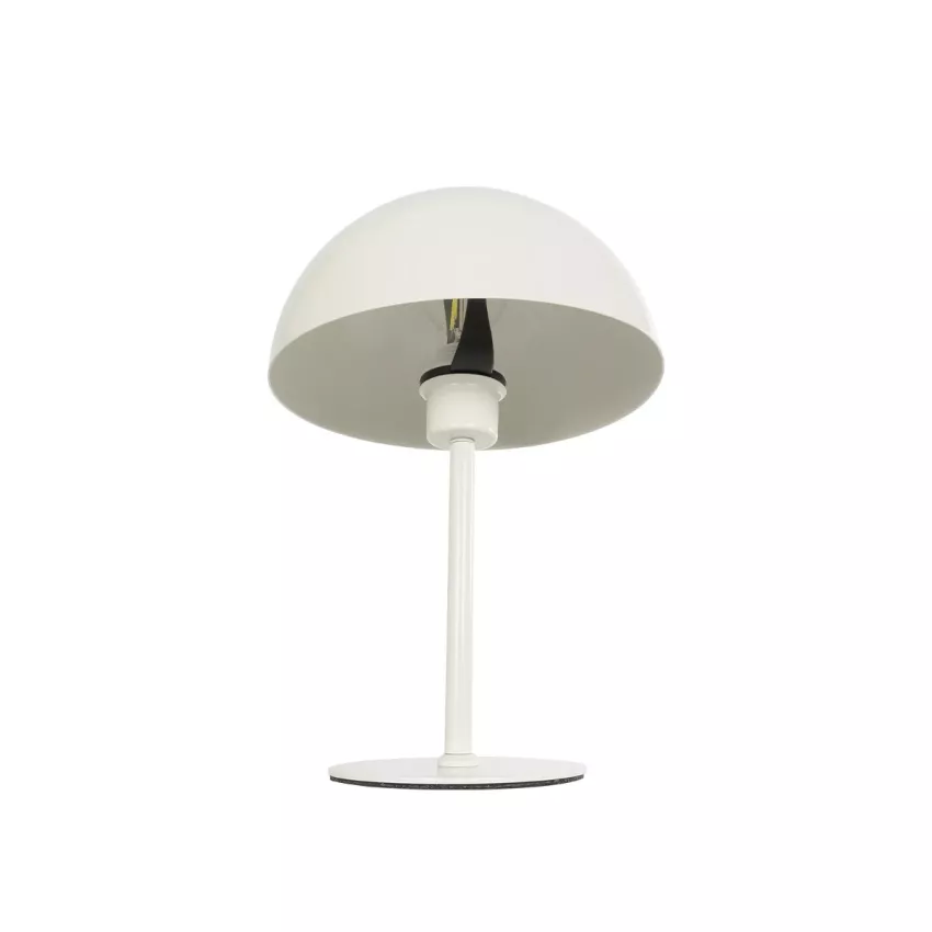 GASCEIO  Μοντέρνο Eπιτραπέζιο Φωτιστικό Μονόφωτο 1 x E27 IP20 Μπεζ Μέταλλο - Μ25 x Π25 x Υ39cm