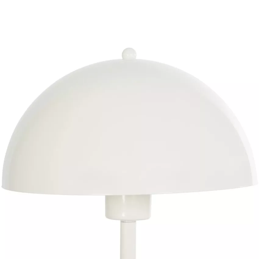 GASCEIO  Μοντέρνο Eπιτραπέζιο Φωτιστικό Μονόφωτο 1 x E27 IP20 Μπεζ Μέταλλο - Μ25 x Π25 x Υ39cm