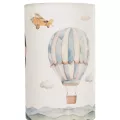 GLOBOSTAR® BALLON  Παιδικό Επιτραπέζιο Φωτιστικό Πορτατίφ με Ντουί 1 x E14 AC 220-240V IP20 - Πολύχρωμο - Μ15 x Π15 x Υ30cm