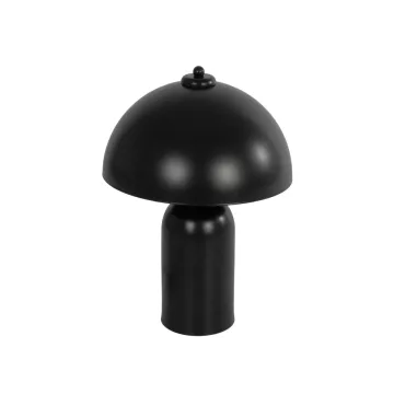 GASCO  Μοντέρνο Eπιτραπέζιο Φωτιστικό Μονόφωτο 1 x E27 IP20 Μαύρο Μέταλλο - Μ25 x Π25 x Υ35cm