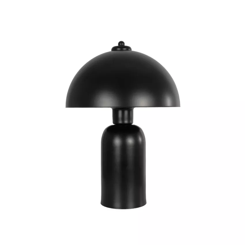 GASCO  Μοντέρνο Eπιτραπέζιο Φωτιστικό Μονόφωτο 1 x E27 IP20 Μαύρο Μέταλλο - Μ25 x Π25 x Υ35cm