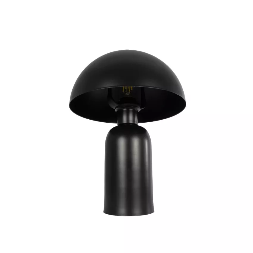 GASCO  Μοντέρνο Eπιτραπέζιο Φωτιστικό Μονόφωτο 1 x E27 IP20 Μαύρο Μέταλλο - Μ25 x Π25 x Υ35cm