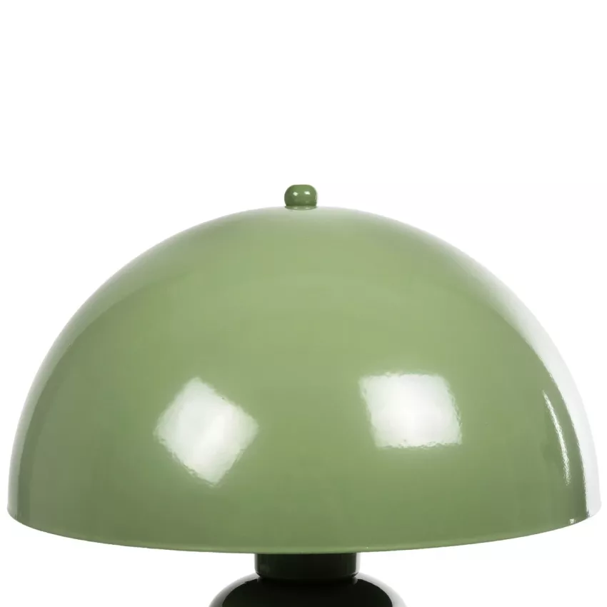 GLOBOSTAR® GASCO  Μοντέρνο Επιτραπέζιο Φωτιστικό Πορτατίφ με Ντουί 1 x E27 AC 220-240V IP20 - Πράσινο - Μ26 x Π26 x Υ35cm