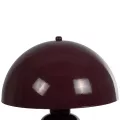 GLOBOSTAR® GASCO  Μοντέρνο Επιτραπέζιο Φωτιστικό Πορτατίφ με Ντουί 1 x E27 AC 220-240V IP20 - Κόκκινο - Μ26 x Π26 x Υ35cm