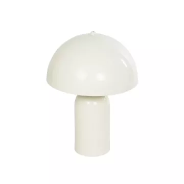 GASCO  Μοντέρνο Eπιτραπέζιο Φωτιστικό Μονόφωτο 1 x E27 IP20 Μπεζ Μέταλλο - Μ25 x Π25 x Υ35cm