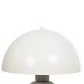 GLOBOSTAR® GASCO  Μοντέρνο Επιτραπέζιο Φωτιστικό Πορτατίφ με Ντουί 1 x E27 AC 220-240V IP20 - Μπεζ - Μ26 x Π26 x Υ35cm