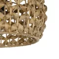 GLOBOSTAR® SAND  Boho Κρεμαστό Φωτιστικό Οροφής με Ντουί 1 x E27 AC 220-240V IP20 - Καφέ - Μ30 x Π30 x Υ18cm