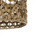 GLOBOSTAR® SAND  Boho Κρεμαστό Φωτιστικό Οροφής με Ντουί 1 x E27 AC 220-240V IP20 - Καφέ - Μ30 x Π30 x Υ19cm