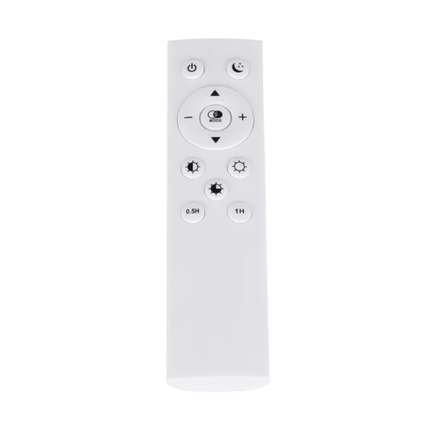 GLOBOSTAR® SALEM  Μοντέρνο Φωτιστικό Οροφής LED 75W 8625lm 120° AC 220-240V IP20 Ρυθμιζόμενο Λευκό CCT με Χειριστήριο από 2700K έως 6000K Dimmable - Lumileds SMD Chip - Γκρι - Μ45 x Π45 x Υ8.5cm