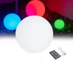 Ακρυλικό Φωτιστικό Μπάλα Εξωτερικού Χώρου - Πισίνας LED Globe 5W Φ15 Επαναφορτιζόμενο Μπαταρίας με Καλώδιο USB - Φορτιστή και Ασύρματο Χειριστήριο IR Αδιάβροχο IP68 Πολύχρωμο RGBW