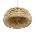 GLOBOSTAR® SAN TROPEZ  Boho Κρεμαστό Φωτιστικό Οροφής με Ντουί 1 x E27 AC 220-240V IP20 - Μπεζ - Μ60 x Π60 x Υ29cm