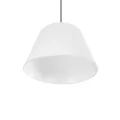 GLOBOSTAR® TRIANGLE  Μοντέρνο Κρεμαστό Φωτιστικό Οροφής με Ντουί 1 x E27 AC 220-240V IP20 - Λευκό - Μ35 x Π35 x Υ24cm