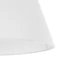 GLOBOSTAR® TRIANGLE  Μοντέρνο Κρεμαστό Φωτιστικό Οροφής με Ντουί 1 x E27 AC 220-240V IP20 - Λευκό - Μ35 x Π35 x Υ24cm