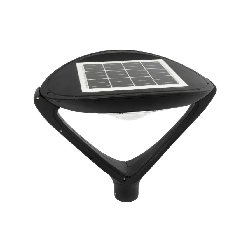 GLOBOSTAR® SQUARE  Φωτιστικό Στύλου/Κολώνας Πλατείας/Πάρκου/Κήπου με Ασύρματο Χειριστήριο LED 20W 800lm 120° Ενσωματωμένο Φωτοβολταϊκό Panel 6V 20W & Επαναφορτιζόμενη Μπαταρία Li-ion 3.2V 20000mAh με Αισθητήρα Κίνησης-Ημέρας-Νύχτας Αδιάβροχο IP65 Θερμ