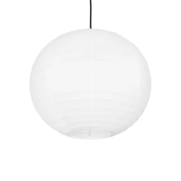 GLOBOSTAR® ROMINA  Μοντέρνο Κρεμαστό Φωτιστικό Οροφής με Ντουί 1 x E27 AC 220-240V IP20 - Λευκό - Μ40 x Π40 x Υ40cm