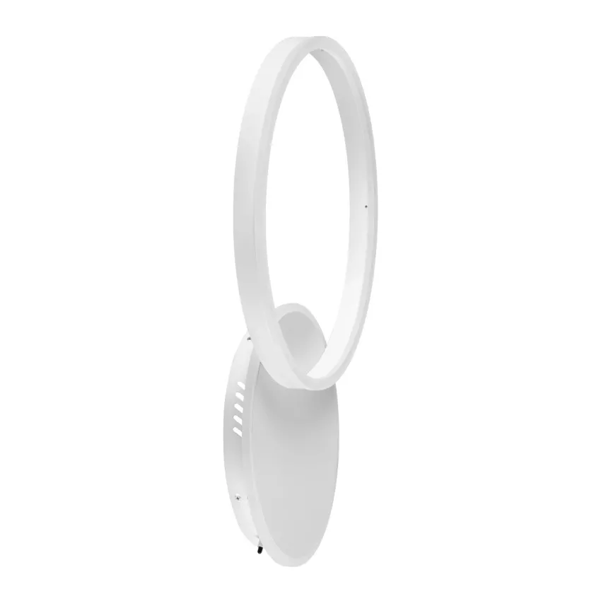 kelvo® VENOM  Φωτιστικό Τοίχου / Απλίκα LED 45W 4500lm 360° AC 220-240V IP20 Ρυθμιζόμενο Λευκό CCT με Χειριστήριο από 2700K έως 6000K Dimmable - Lumileds SMD Chip - Λευκό Ματ - Μ60 x Π40 x Υ7.5cm