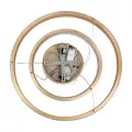 kelvo® DIAMOND  Κρεμαστό Φωτιστικό Οροφής LED 75W 7500lm 360° AC 220-240V IP20 Ρυθμιζόμενο Λευκό CCT με Χειριστήριο από 2700K έως 6000K Dimmable - Lumileds SMD Chip - Χρυσό Πλατίνα - Μ60 x Π60 x Υ40cm