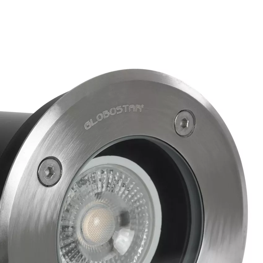 kelvo® KERIA  Χωνευτό Φωτιστικό Σποτ Δαπέδου για Λάμπα MR16 με Ντουί GU10 AC 220-240V Αδιάβροχο IP68 IK09 - Ανοξείδωτο Ατσάλι SS316 - Μ11 x Π11 x Υ11.5cm / Q10.4cm