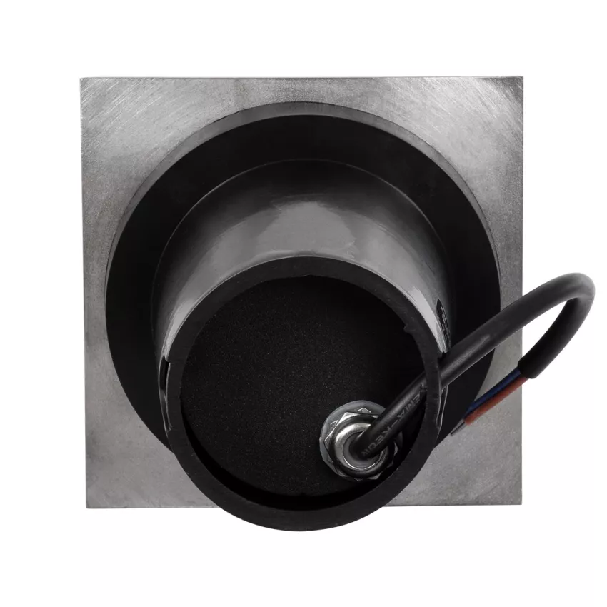 kelvo® KERIA  Χωνευτό Φωτιστικό Σποτ Δαπέδου για Λάμπα MR16 με Ντουί GU10 AC 220-240V Αδιάβροχο IP68 IK09 - Ανοξείδωτο Ατσάλι SS316 - Μ11 x Π11 x Υ11.5cm / Q10.4cm