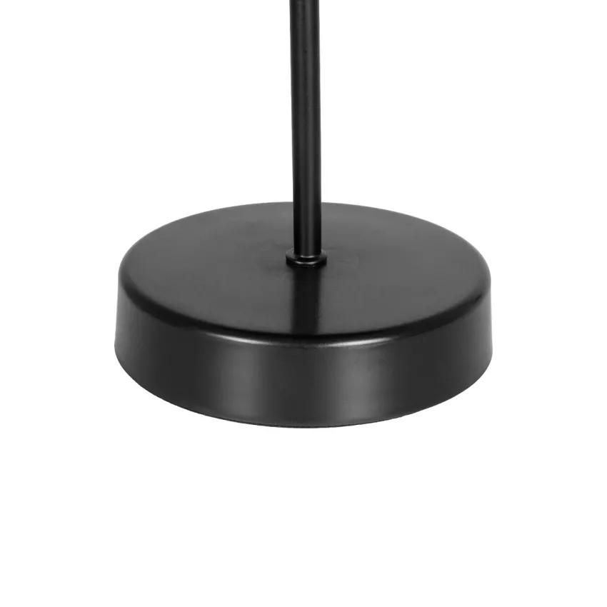 GLOBOSTAR® GAZETA  Μοντέρνο Επιτραπέζιο Φωτιστικό Πορτατίφ με Ντουί 1 x E27 AC 220-240V IP20 - Μαύρο & Μπρονζέ - Μ25 x Π25 x Υ39cm