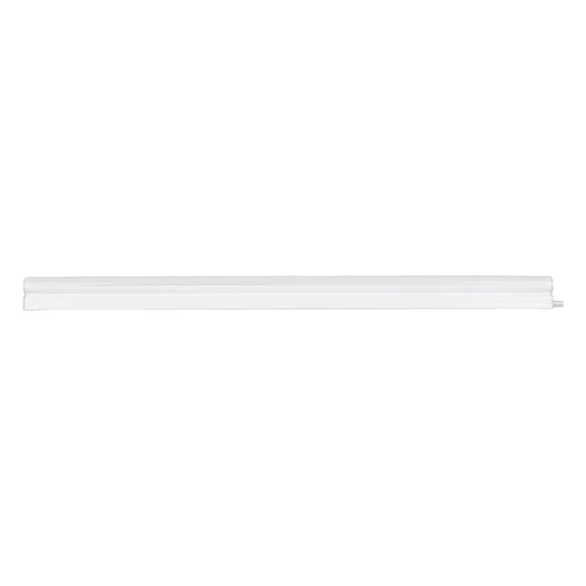 GLOBOSTAR® TUBO  Γραμμικό Επεκτεινόμενο Φωτιστικό T5 60cm LED 9W 900lm 180° AC 220-240V IP20 Ψυχρό Λευκό 6000K - Lumileds SMD Chip - Λευκό Γαλακτερό - Μ60 x Π2.2 x Υ3.5cm - 3 Χρόνια Εγγύση