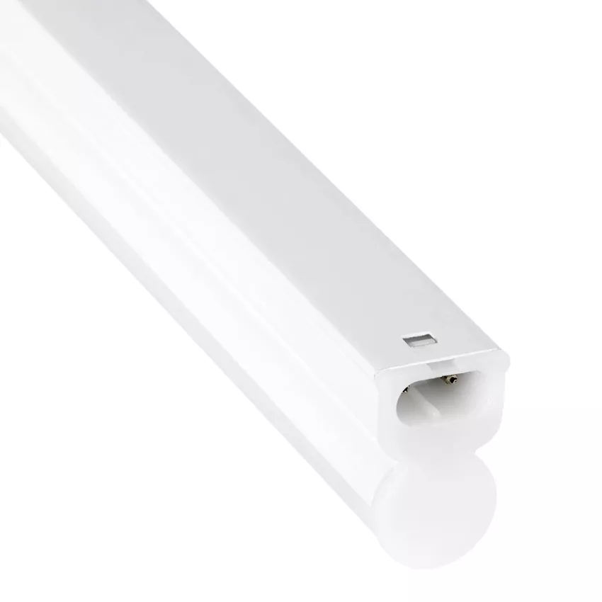 GLOBOSTAR® TUBO  Γραμμικό Επεκτεινόμενο Φωτιστικό T5 60cm LED 9W 900lm 180° AC 220-240V IP20 Ψυχρό Λευκό 6000K - Lumileds SMD Chip - Λευκό Γαλακτερό - Μ60 x Π2.2 x Υ3.5cm - 3 Χρόνια Εγγύση