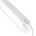 GLOBOSTAR® TUBO  Γραμμικό Επεκτεινόμενο Φωτιστικό T5 60cm LED 9W 900lm 180° AC 220-240V IP20 Ψυχρό Λευκό 6000K - Lumileds SMD Chip - Λευκό Γαλακτερό - Μ60 x Π2.2 x Υ3.5cm - 3 Χρόνια Εγγύση