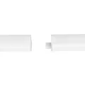 GLOBOSTAR® TUBO  Γραμμικό Επεκτεινόμενο Φωτιστικό T5 60cm LED 9W 900lm 180° AC 220-240V IP20 Ψυχρό Λευκό 6000K - Lumileds SMD Chip - Λευκό Γαλακτερό - Μ60 x Π2.2 x Υ3.5cm - 3 Χρόνια Εγγύση