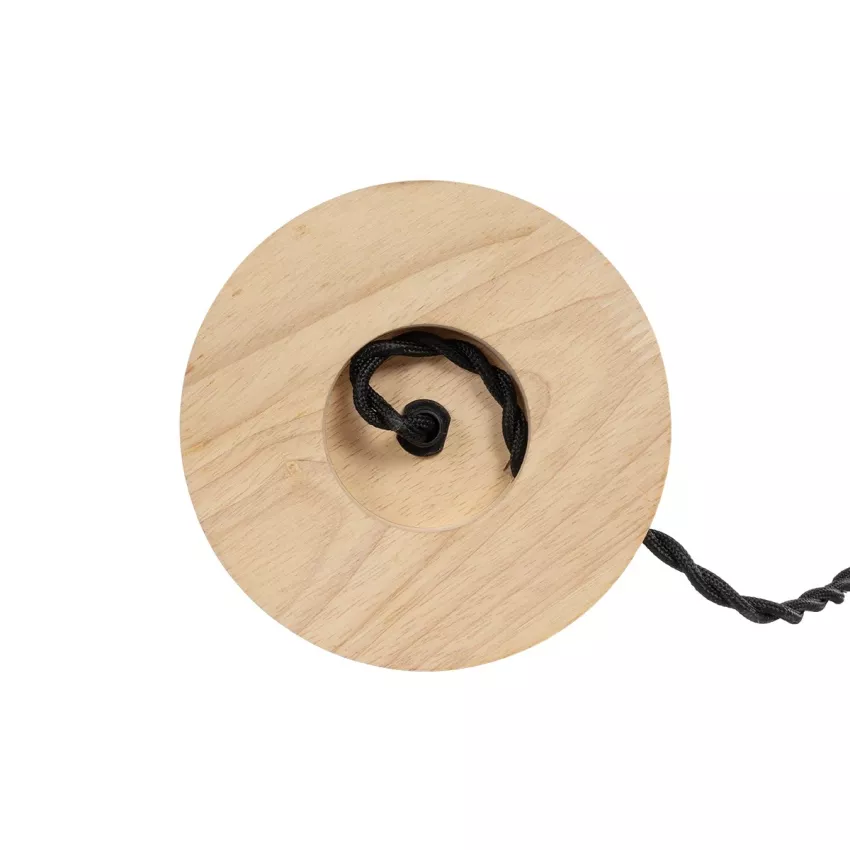 GLOBOSTAR® NOX  Μοντέρνο Επιτραπέζιο Φωτιστικό Πορτατίφ με Ντουί 1 x E27 AC 220-240V IP20 - Μπεζ & Ασημί - Μ12 x Π12 x Υ9cm